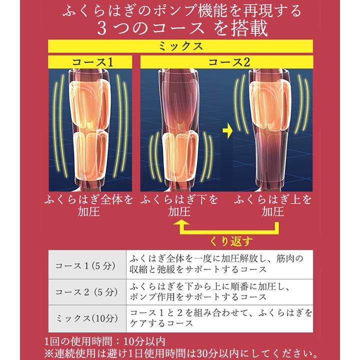 Re 【正規品】スタイリーレッグ 電動 強度5段階調整 2way機能 エアー加