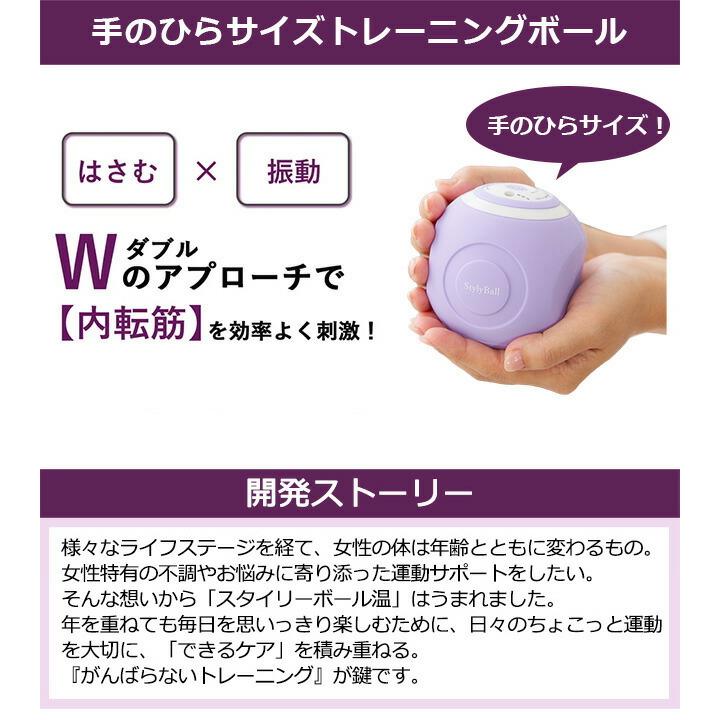 Re 【正規品】振動式 スタイリーボール温 ヒーター機能付き 電動