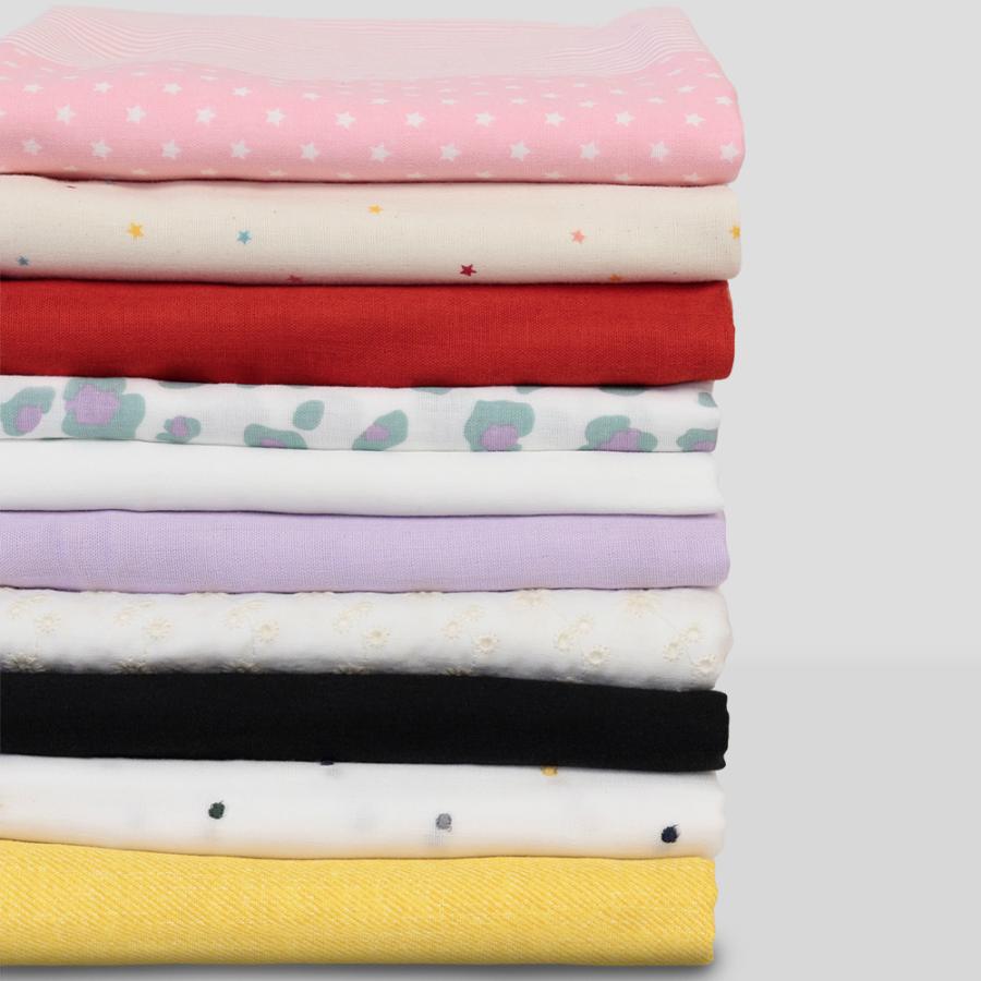 よくばり様専用ダブルガーゼ 福袋 ダブルガーゼ 1m10枚セット生地 布