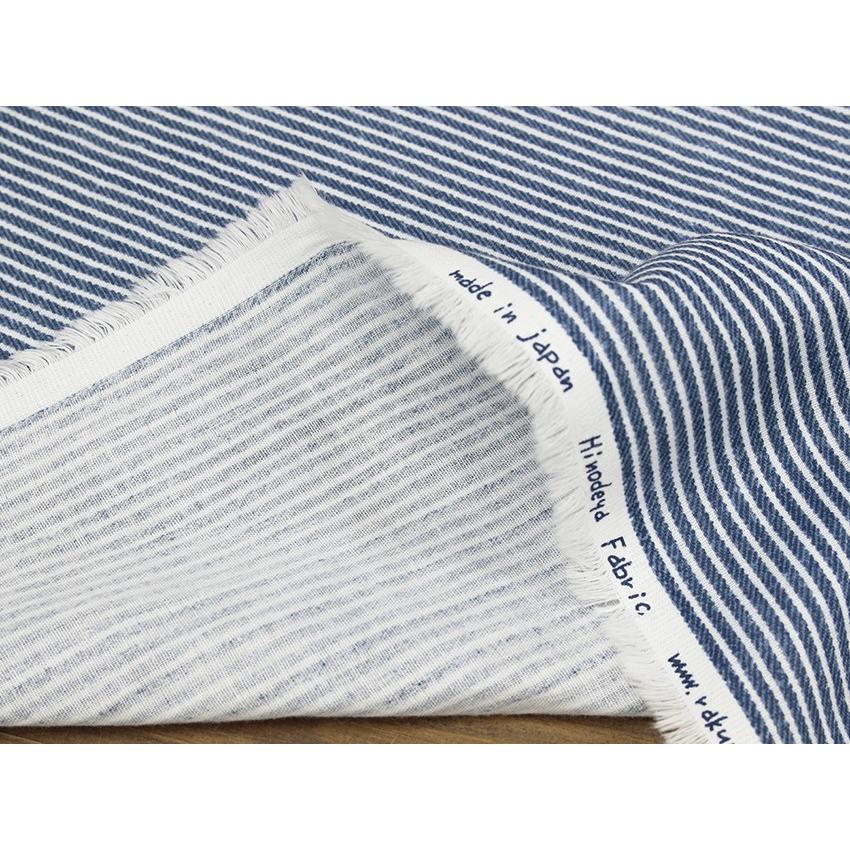 ✳︎オーダー専用ページ✳︎ 生地新しくしました( ◜ᴗ◝) ヒッコリー柄 プリント 2重 ダブルガーゼ生地 10色 HF180502 北欧