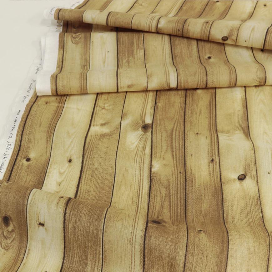 WOODY PATTERN 木目プリント スケア生地6色 インテリア 生地 I_415