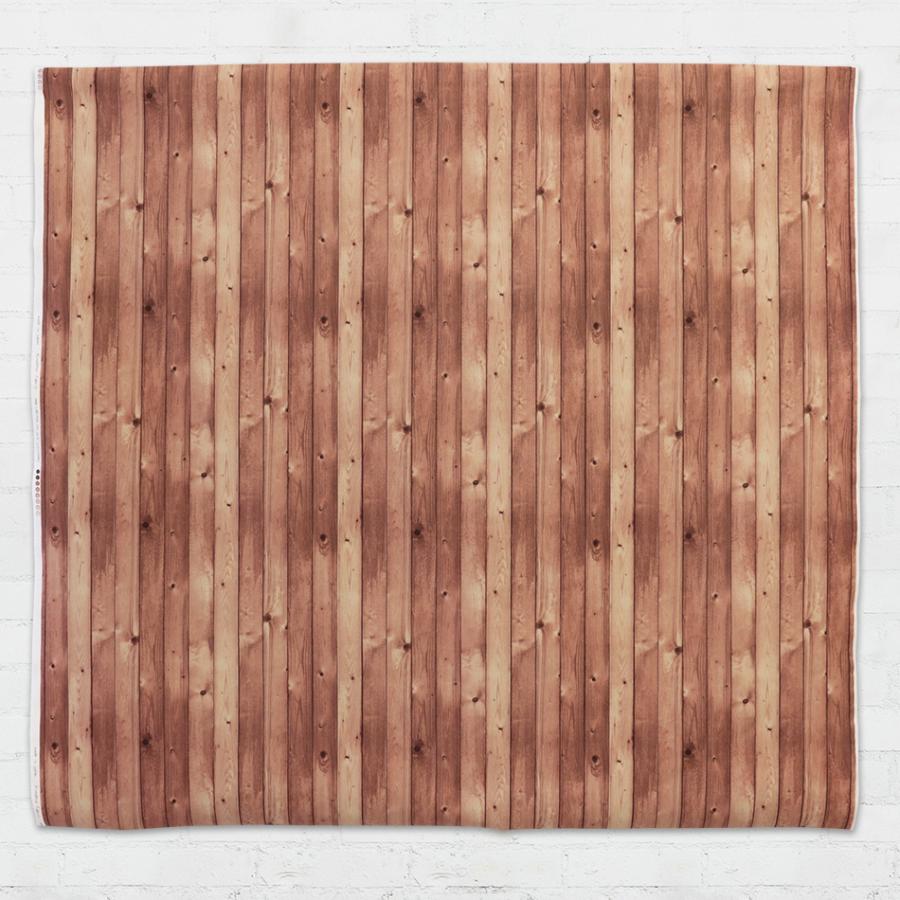WOODY PATTERN 木目柄 11号帆布 生地 4色 I_561 インテリア生地 50cm