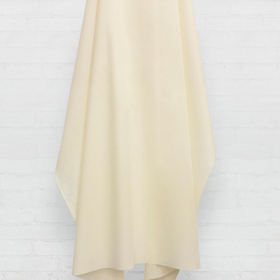 オーガニックコットン 60sローン 生地 生成り/ホワイト2色 50cm単位