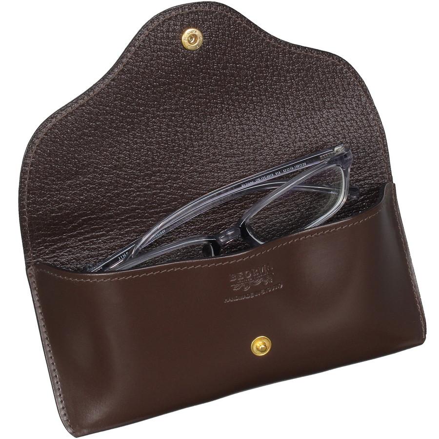 ベオーマ メガネケース S0001 Beorma 眼鏡ケース めがねケース 0001 ブライドルレザー メンズ ホワイトハウスコックスの職人 |  | 12