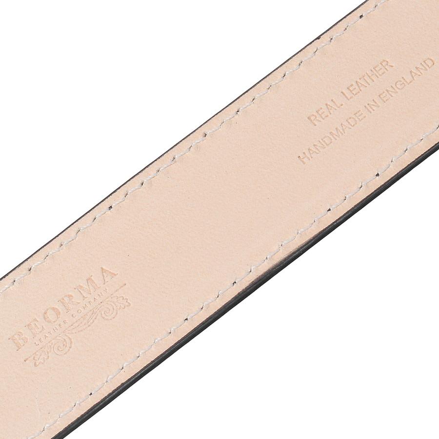 1/4プレミアム会員+5% ベオーマ カーフレザーベルト B0068 幅28mm Beorma レザー ベルト 0068 返品交換不可 メンズ ホワイトハウスコックス の職人による |  | 05