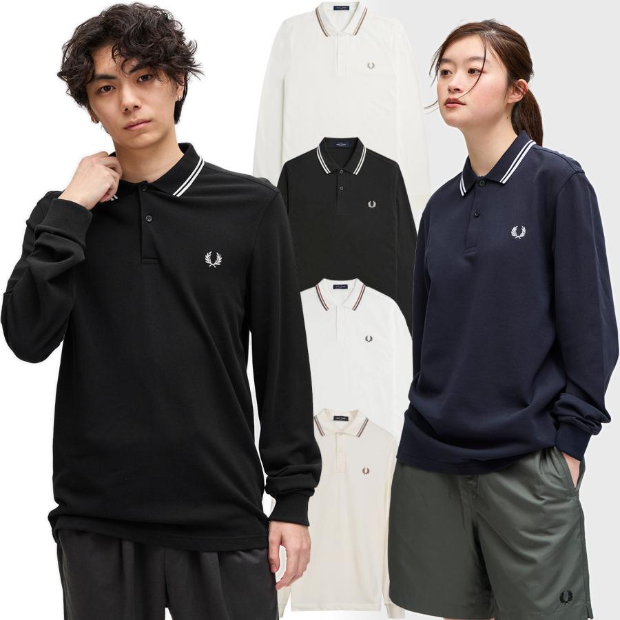 FRED PERRY フレッドペリー Fredperry ポロシャツ 長袖 M3636 FRED PERRY フレッドペリー Fredperry ポロシャツ 長袖 M3636
