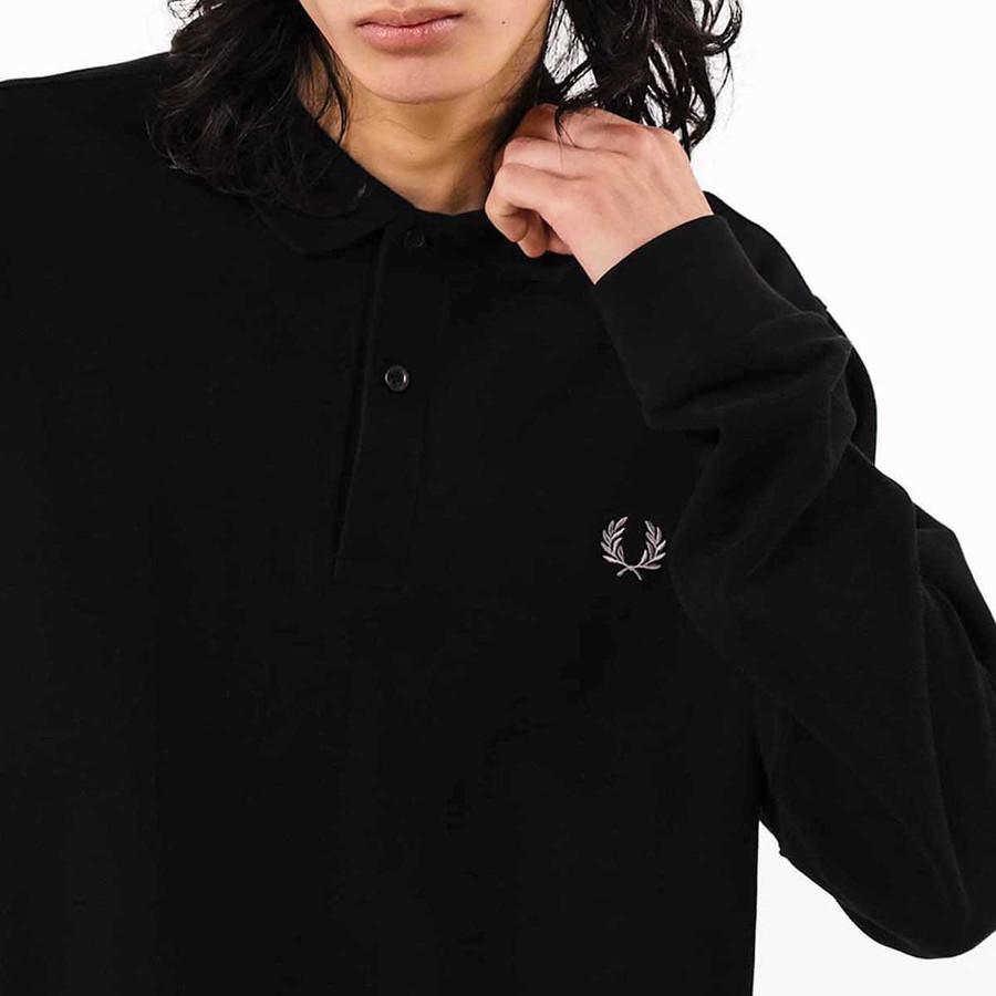 フレッドペリー 長袖ポロシャツ XXL 黒 FRED PERRY フレッドペリー 長袖ポロシャツ XXL 黒 FRED PERRY