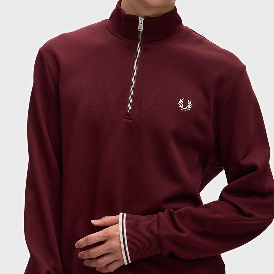 フレッドペリー Fredperry スウェット ハーフジップスウェットシャツ ハーフジップ トレーナー M3574 長袖 Fred Perry メンズ | FRED PERRY | 19