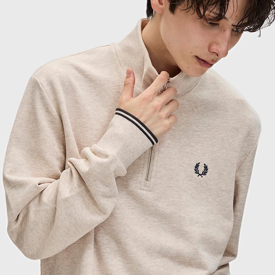 フレッドペリー スウェット Fredperry ハーフジップスウェットシャツ ハーフジップ トレーナー M3574 長袖 Fred Perry メンズ | FRED PERRY | 18