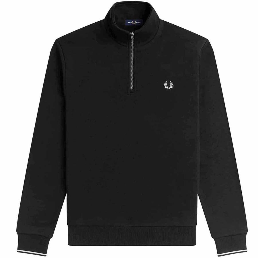 フレッドペリー スウェット Fredperry ハーフジップスウェットシャツ ハーフジップ トレーナー M3574 長袖 Fred Perry メンズ | FRED PERRY | 01