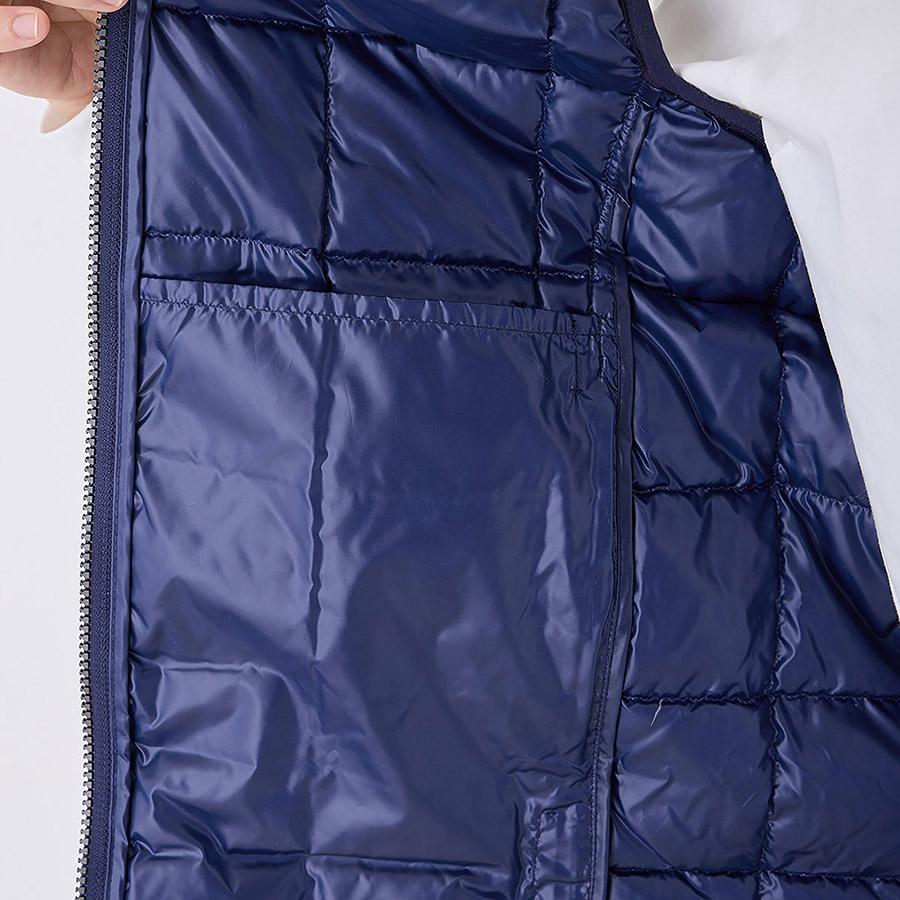 1/1ファーストデイ+3% タイオン ダウンベスト 002wz Taion ハイネックWジップ インナー ダウンベスト Hi Neck W-zip Down Vest メンズ レディース | TAION | 16