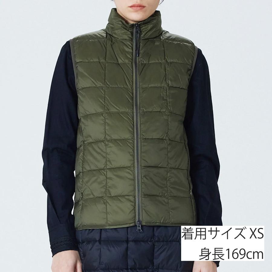 タイオン ダウンベスト 002wz Taion ハイネックWジップ インナー ダウンベスト Hi Neck W-zip Down Vest メンズ レディース｜hff｜18