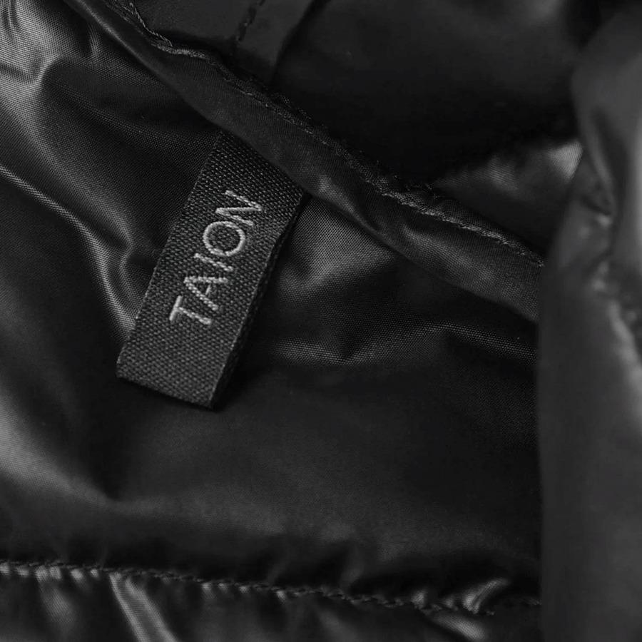 1/1ファーストデイ+3% タイオン ダウンベスト 002wz Taion ハイネックWジップ インナー ダウンベスト Hi Neck W-zip Down Vest メンズ レディース | TAION | 10