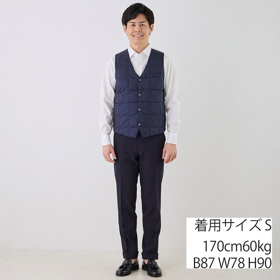 タイオン インナーダウンジレ 003 Taion Vネックボタン ダウンジレ V Neck Button Down Gilet インナーダウン ジレ ベスト ダウン メンズ | TAION | 13