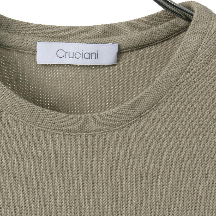CRUCIANI（クルチアーニ） Tシャツ 鹿の子クルーネックカットソー
