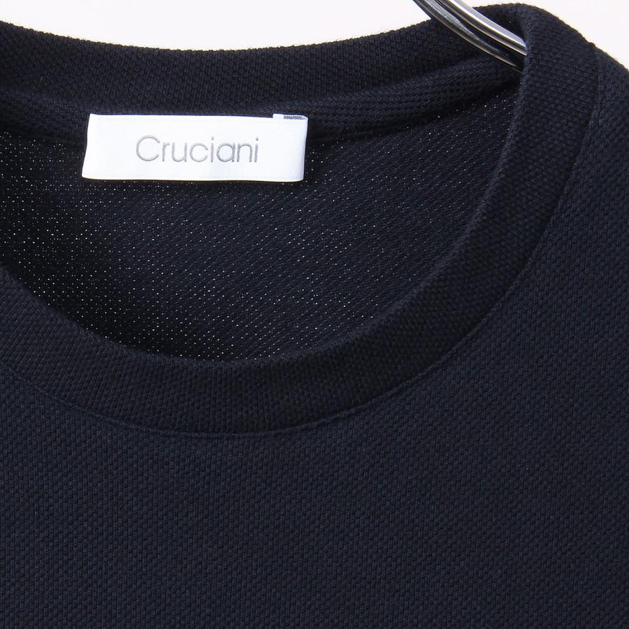 CRUCIANI（クルチアーニ） Tシャツ 鹿の子クルーネックカットソー