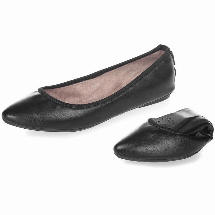 バタフライツイスト パンプス ジェイニー Janey 21013N ButterflyTwists スリッパ ブラック 黒 Black ポインテッドトゥ 折りたたみ | BUTTERFLY TWISTS
