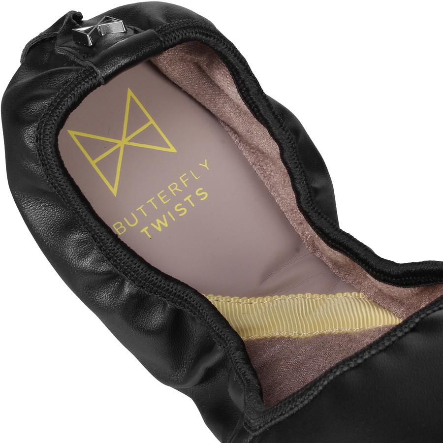 バタフライツイスト パンプス ジェイニー Janey 21013N ButterflyTwists スリッパ ブラック 黒 Black ポインテッドトゥ 折りたたみ | BUTTERFLY TWISTS | 05