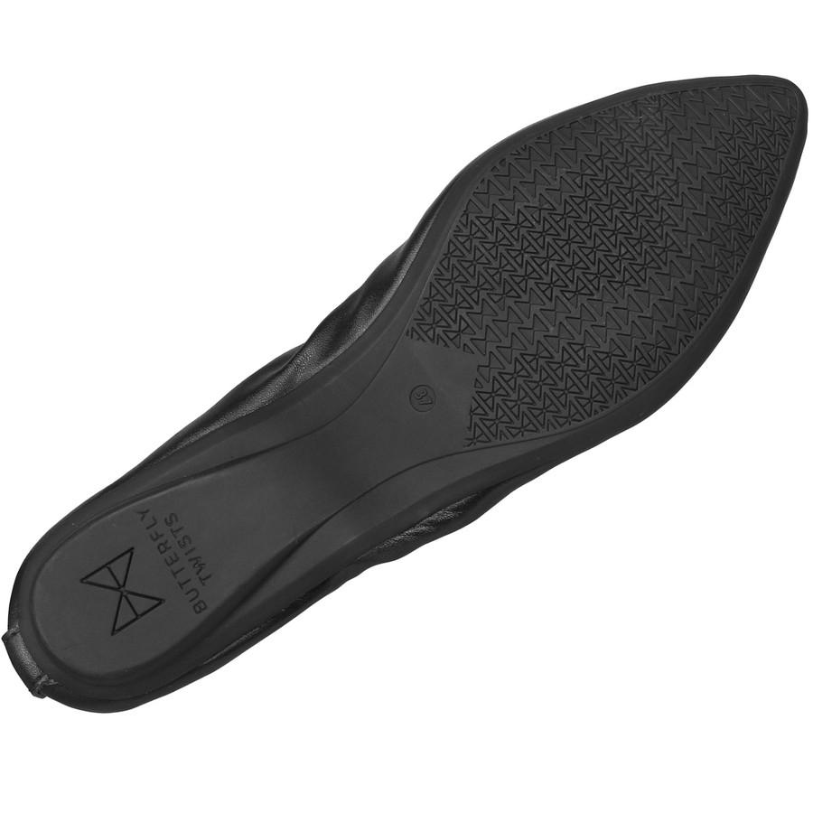 バタフライツイスト パンプス ジェイニー Janey 21013N ButterflyTwists スリッパ ブラック 黒 Black ポインテッドトゥ 折りたたみ | BUTTERFLY TWISTS | 07