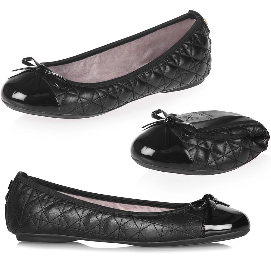 12/28プレミアム会員+5% バタフライツイスト パンプス オリビア Olivia 21036N ButterflyTwists エナメル キルティング スリッパ ラウンドトゥ 折りたたみ | BUTTERFLY TWISTS | 01