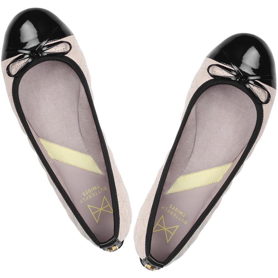 12/28プレミアム会員+5% バタフライツイスト パンプス オリビア Olivia 21036N ButterflyTwists エナメル キルティング スリッパ ラウンドトゥ 折りたたみ | BUTTERFLY TWISTS | 05