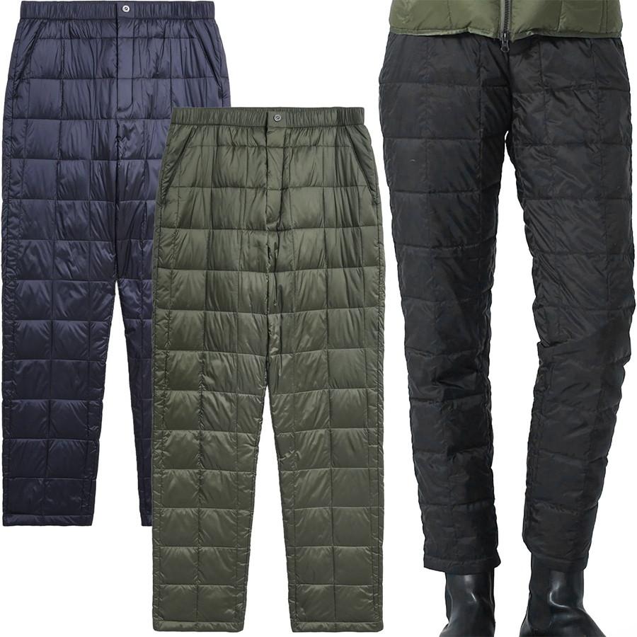 タイオン ダウンパンツ 131TD Taion ベーシック テーパード ダウン パンツ Tapered Down Pants メンズ レディース | TAION