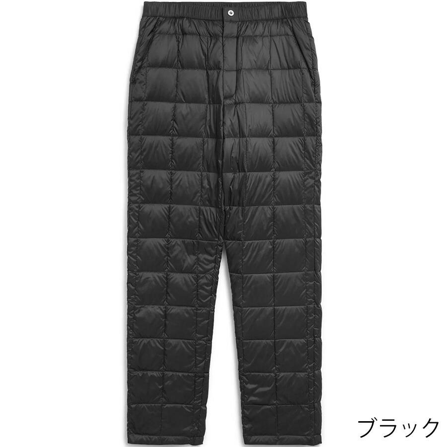 タイオン ダウンパンツ 131TD Taion ベーシック テーパード ダウン パンツ Tapered Down Pants メンズ レディース | TAION | 01