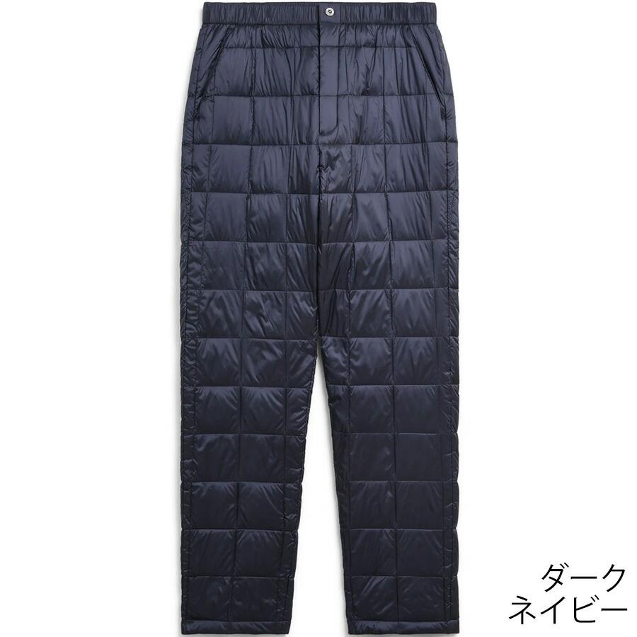 タイオン ダウンパンツ 131TD Taion ベーシック テーパード ダウン パンツ Tapered Down Pants メンズ レディース | TAION | 02