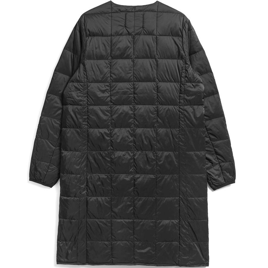 2/11感謝デー最大+5% タイオン ダウンコート W101-Long Taion Vネックボタン インナー ロングダウンジャケット V Neck Long Down Jkt レディース ダウン | TAION | 07