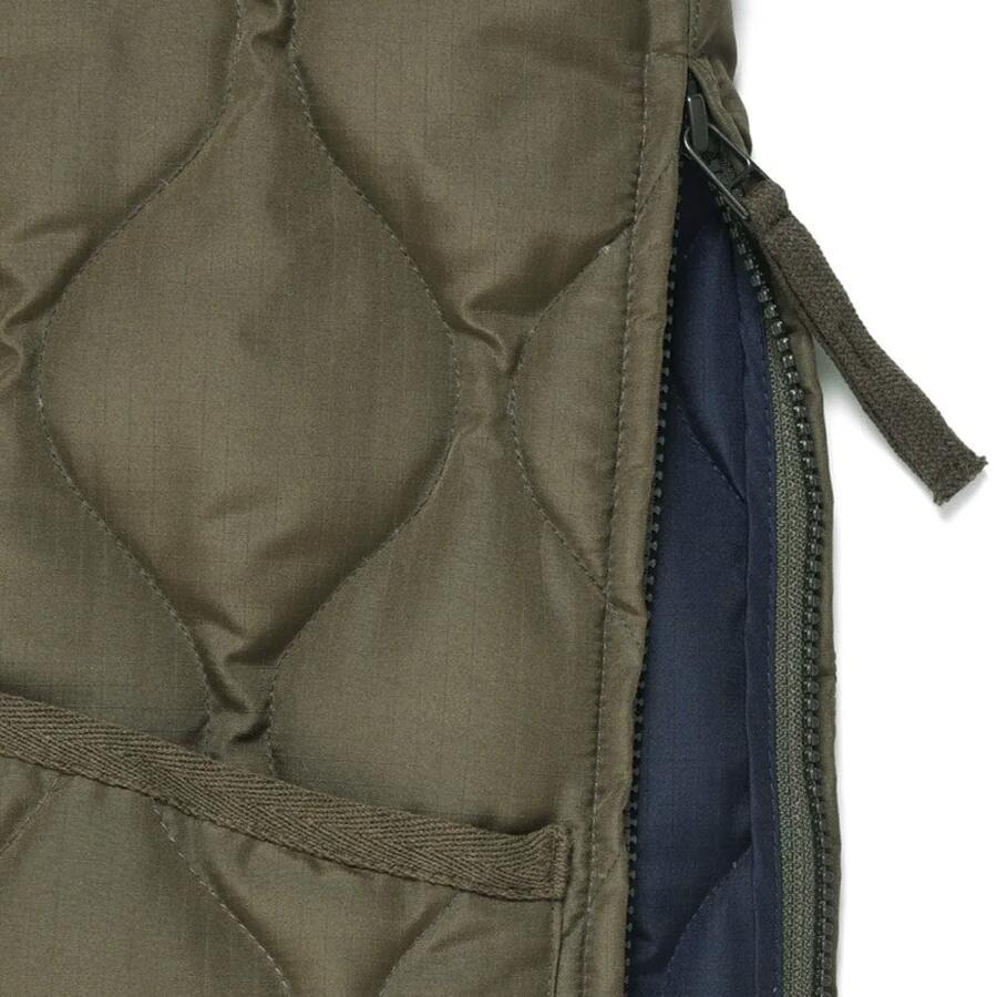 本日最大+7% クーポン最大1500円 タイオン ダウンジャケット 101zml-1 Taion ミリタリー Vネックジップ インナー Military Down Jkt メンズ レディース | TAION | 20