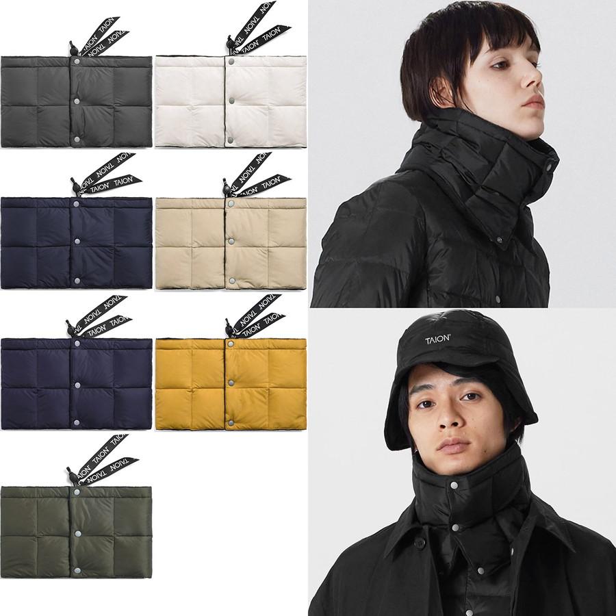 タイオン ダウンネックウォーマー 203A Taion ベーシック Basic Down Neck Warmer メンズ レディース ダウン ネック ウォーマー | TAION