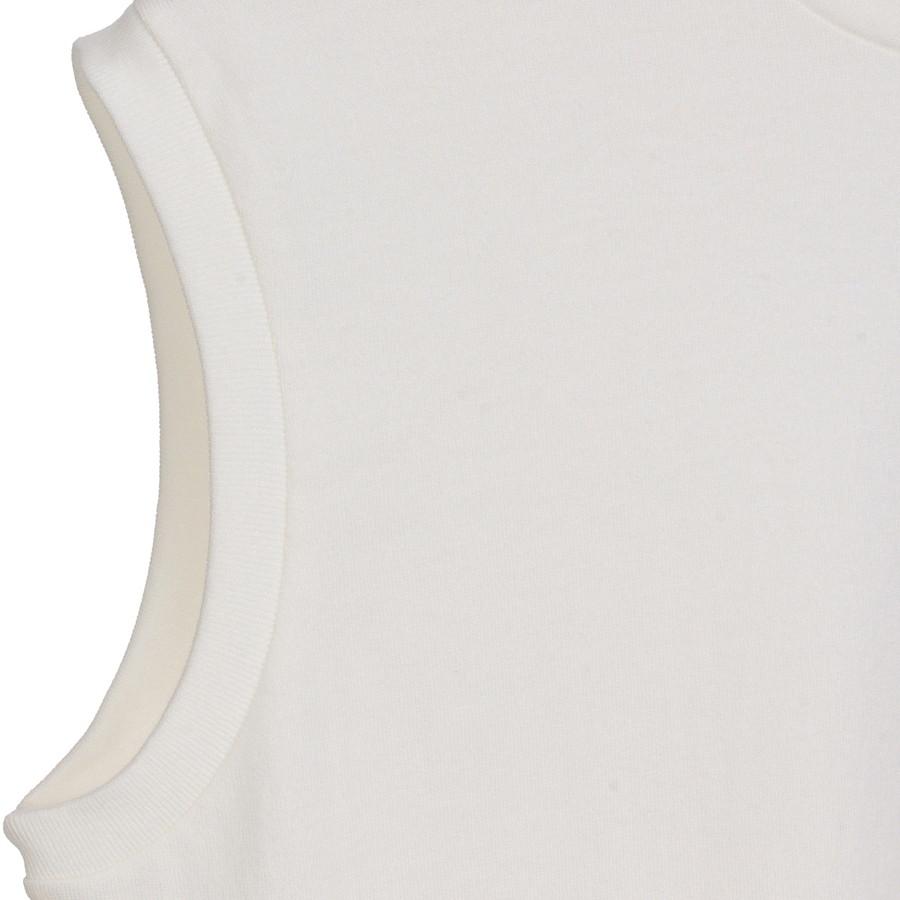 ヘインズ シロ Tシャツ スリーブレス HM3-B201 SHIRO 白 Hanes クルーネック 厚手 メンズ レディース カットソー 母の日 ギフト プレゼント | Hanes | 03