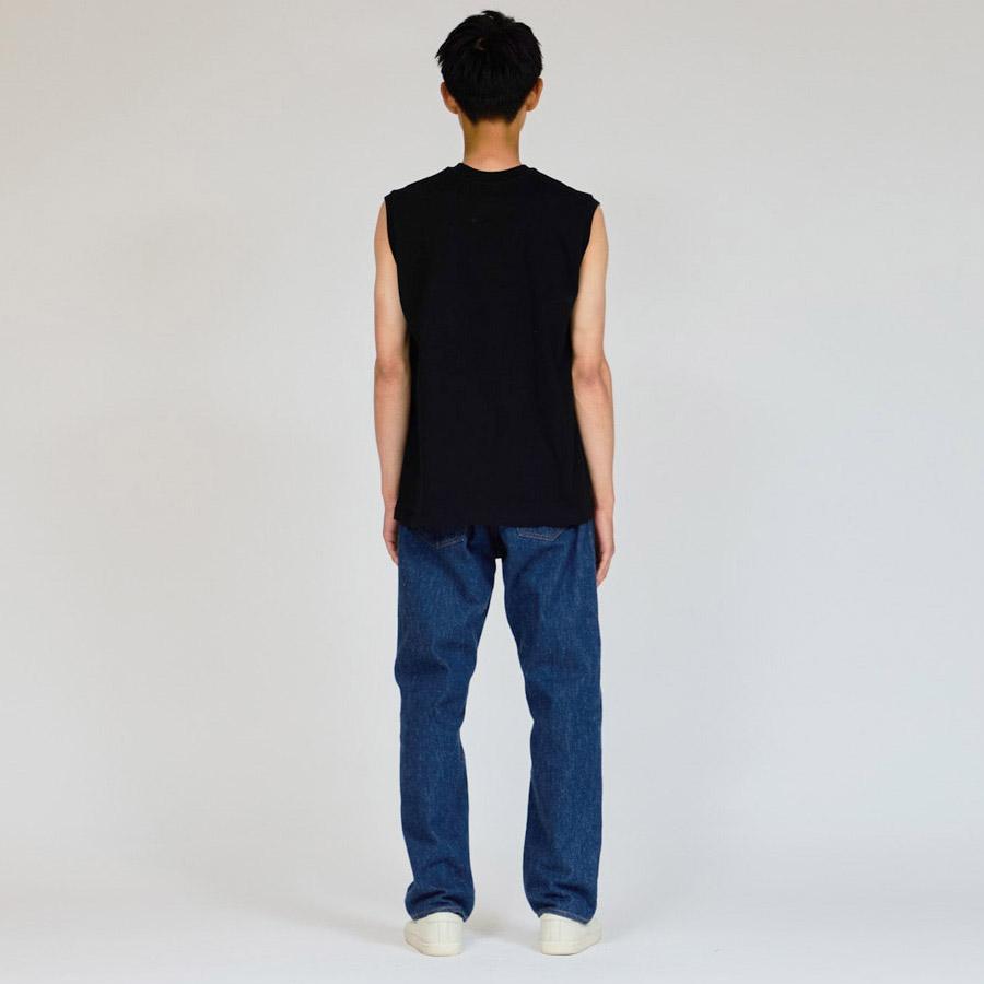 ヘインズ クロ Tシャツ スリーブレス HM3-B202 KURO 黒 Hanes クルーネック 厚手 メンズ レディース ユニセックス カットソー ノースリーブ 袖なし | Hanes | 11