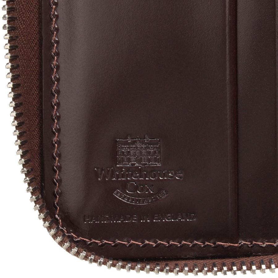 Whitehouse Cox ホワイトハウスコックス 二つ折り財布 ジップ Whitehouse Cox ホワイトハウスコックス 二つ折り財布 ジップ