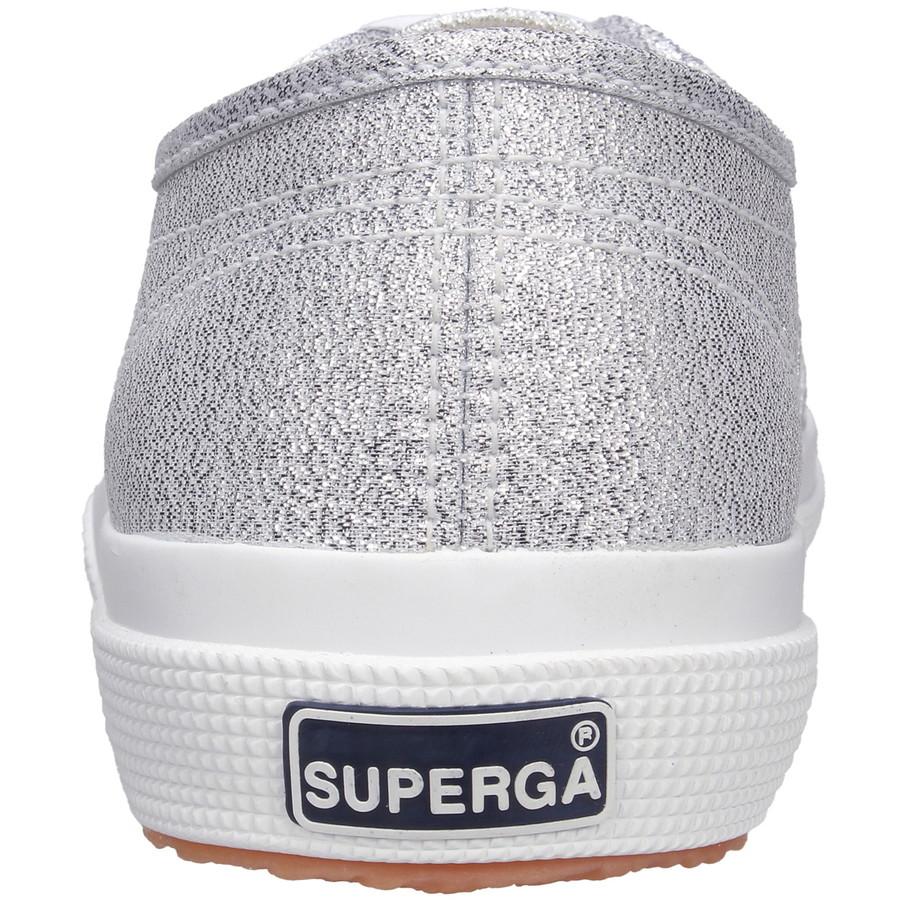 スペルガ キャンバススニーカー LAMEW Grey Silver ラメ グレイシルバー Superga レディース キャンバス ローテク スニーカー | SUPERGA | 02