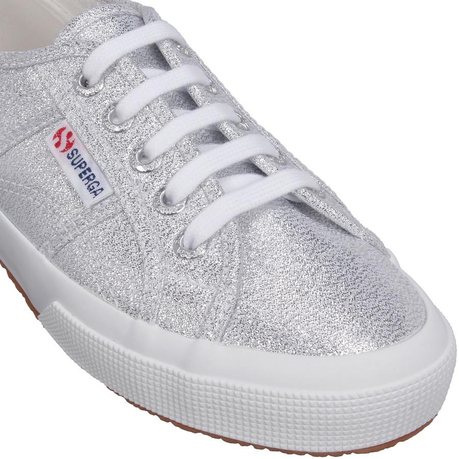 スペルガ キャンバススニーカー LAMEW Grey Silver ラメ グレイシルバー Superga レディース キャンバス ローテク スニーカー | SUPERGA | 03