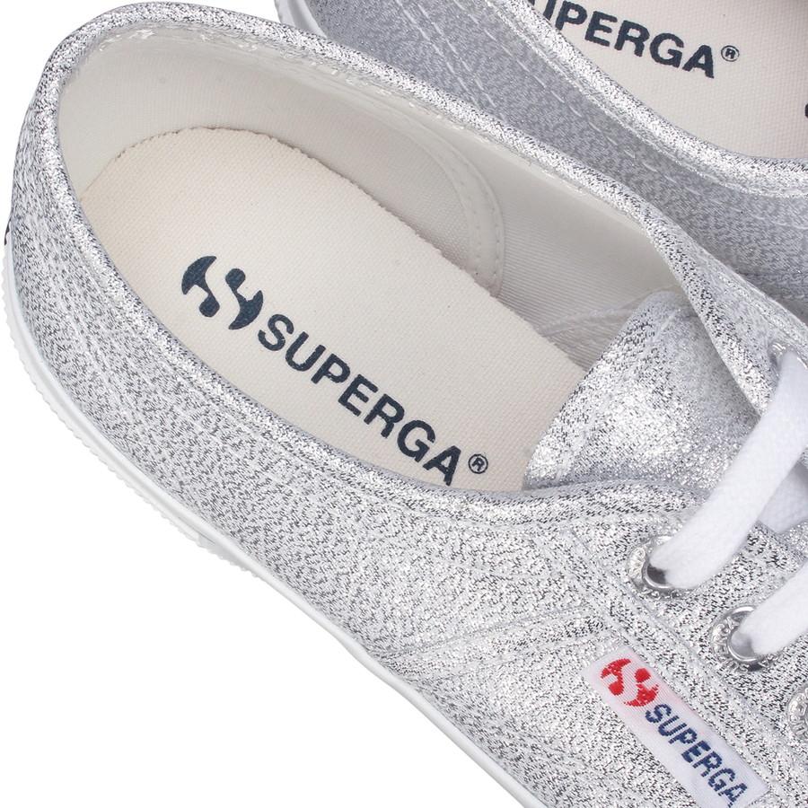 スペルガ キャンバススニーカー LAMEW Grey Silver ラメ グレイシルバー Superga レディース キャンバス ローテク スニーカー | SUPERGA | 04