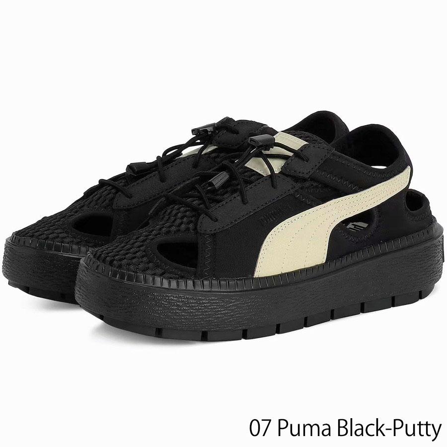 本日爆買 最大+7% プーマ サンダル バスケット プラットフォーム トレース ライト ミュール Puma Basket Platform Mule レディース 382872 厚底 | PUMA | 03