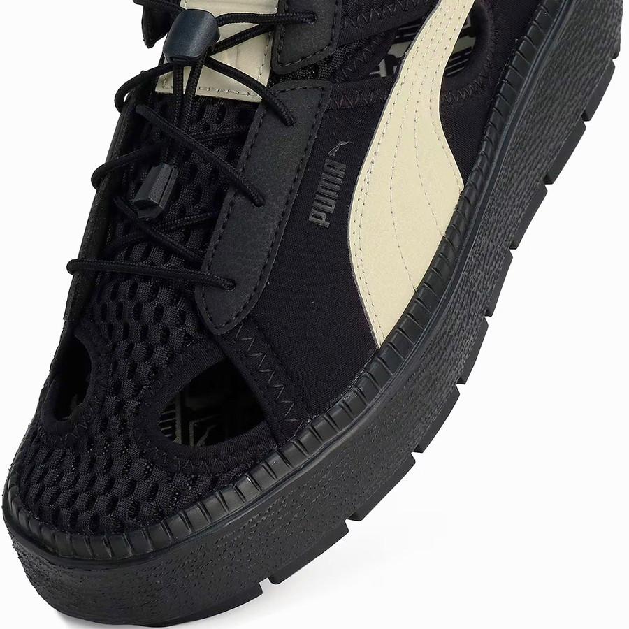 本日爆買 最大+7% プーマ サンダル バスケット プラットフォーム トレース ライト ミュール Puma Basket Platform Mule レディース 382872 厚底 | PUMA | 14