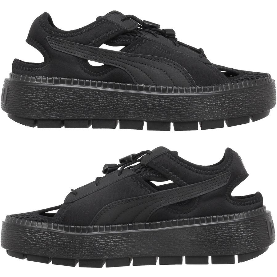 本日爆買 最大+7% プーマ サンダル バスケット プラットフォーム トレース ライト ミュール Puma Basket Platform Mule レディース 382872 厚底 | PUMA | 04