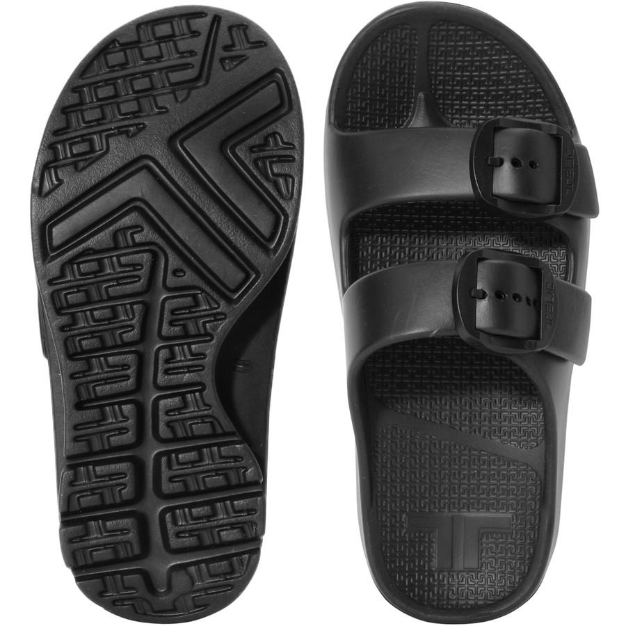 本日爆買 最大+7% テリック スポーツサンダル W-Buckle2 ダブルバックル2 Telic リカバリーサンダル コンフォートサンダル ブラック アイボリー | TELIC | 03