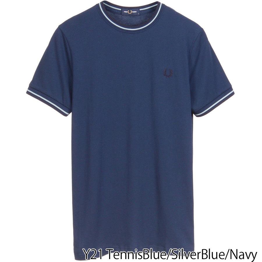2/5+4%クーポン1000円 フレッドペリー Fredperry Tシャツ M1588 T-Shirt Fred Perry フレッド ペリー ツイン ティップド メンズ レディース | FRED PERRY | 06