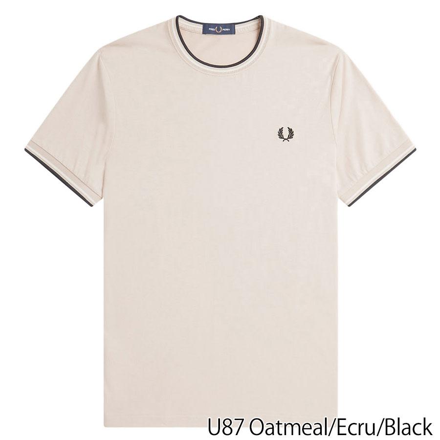 フレッドペリー Fredperry Tシャツ M1588 T-Shirt Fred Perry フレッド ペリー ツイン ティップド メンズ レディース 男女兼用｜hff｜12