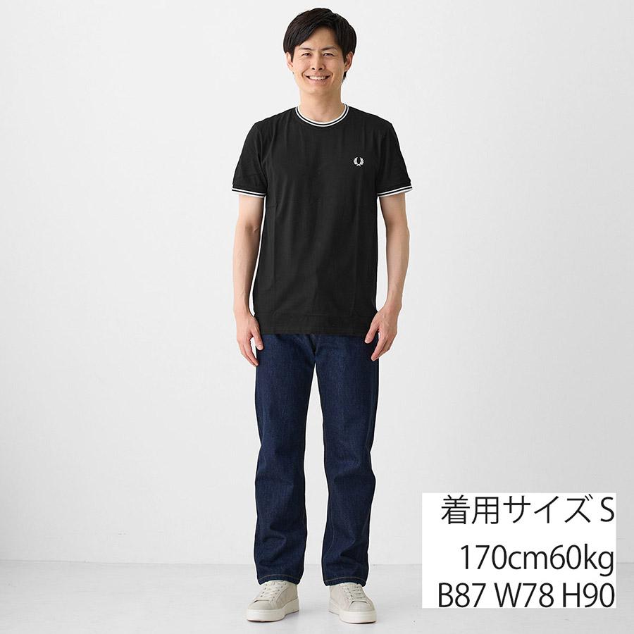2/5+4%クーポン1000円 フレッドペリー Fredperry Tシャツ M1588 T-Shirt Fred Perry フレッド ペリー ツイン ティップド メンズ レディース | FRED PERRY | 09