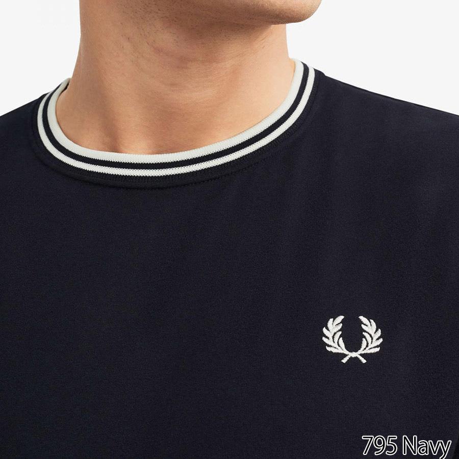 2/5+4%クーポン1000円 フレッドペリー Fredperry Tシャツ M1588 T-Shirt Fred Perry フレッド ペリー ツイン ティップド メンズ レディース | FRED PERRY | 15