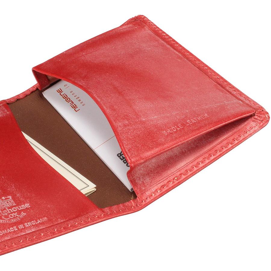 ホワイトハウスコックス 名刺入れ S7412 Whitehousecox 7412 カードケース ブライドルレザー メンズ | Whitehouse Cox | 15