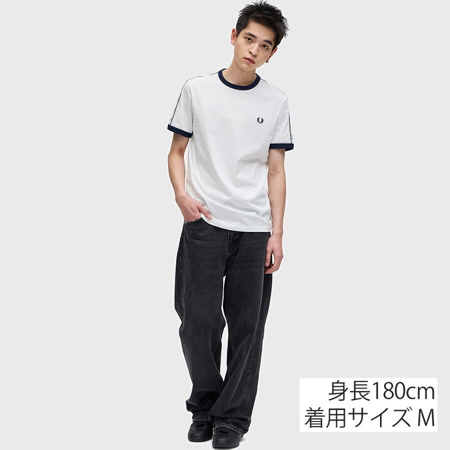 フレッドペリー Fredperry Tシャツ M4620 Taped Ringer T-Shirt Fred Perry フレッド ペリー テープドリンガー メンズ レディース | FRED PERRY | 12