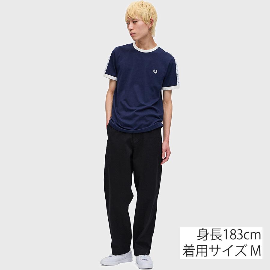 フレッドペリー Fredperry Tシャツ M4620 Taped Ringer T-Shirt Fred Perry フレッド ペリー テープドリンガー メンズ レディース | FRED PERRY | 18