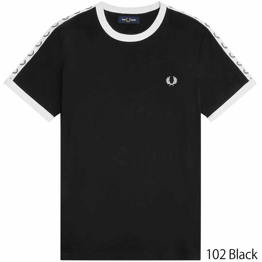 フレッドペリー Fredperry Tシャツ M4620 Taped Ringer T-Shirt Fred Perry フレッド ペリー テープドリンガー メンズ レディース | FRED PERRY | 01