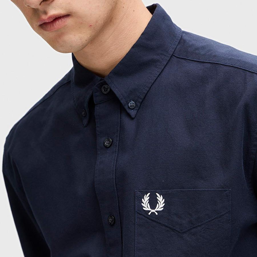 12/28プレミアム会員+5% フレッドペリー Fredperry シャツ 長袖 M5516 Fred perry オックスフォードシャツ ボタンダウンシャツ メンズ レディース | FRED PERRY | 13